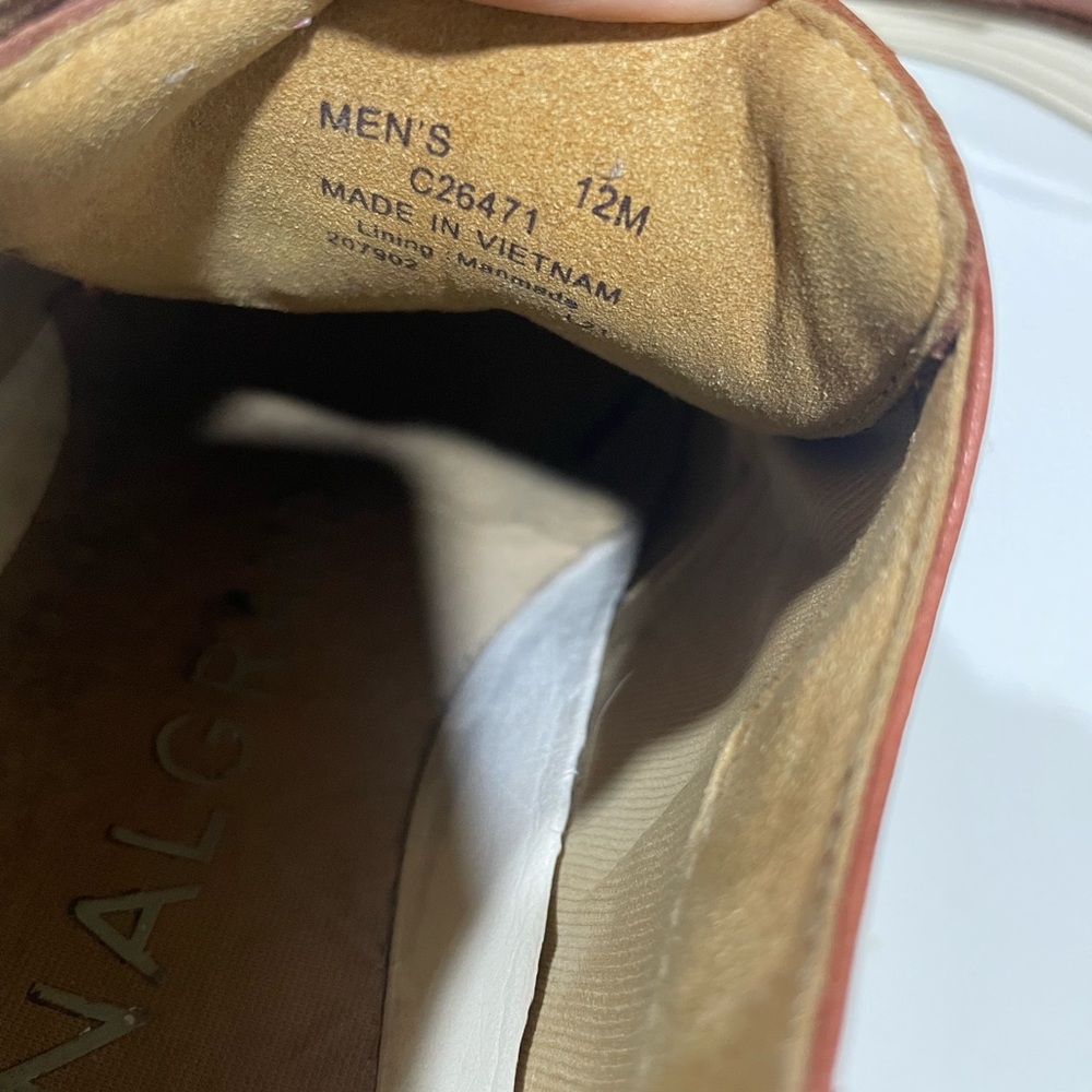 Cole Haan Original Grand Brown Wingtip Oxford Dress Shoes C26471 Mens Size 12M - Picture 4 of 12